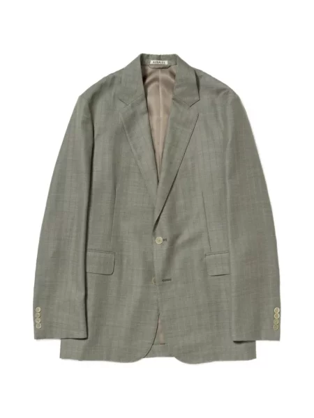 Sacou Auralee de lână verde