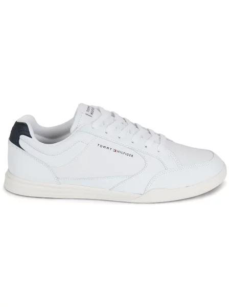 Sneakers Tommy Hilfiger Lo Pro Cupsole Perf Leather alb