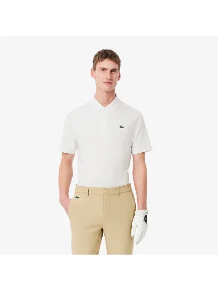 Lacoste Koszulka Polo Z Ochroną Uv O Regularnym Kroju biały