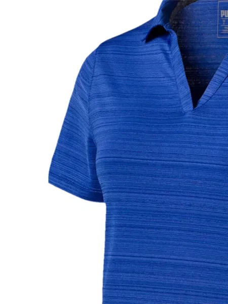Tricou polo Puma cu dungi albastru