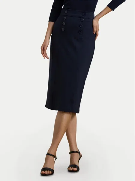 LAUREN RALPH LAUREN Fustă tip creion Bleumarin