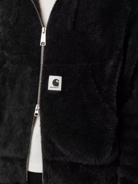 Geacă Carhartt Wip cu glugă negru