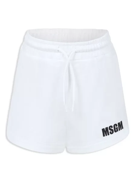 Szorty dziecięce Msgm białe