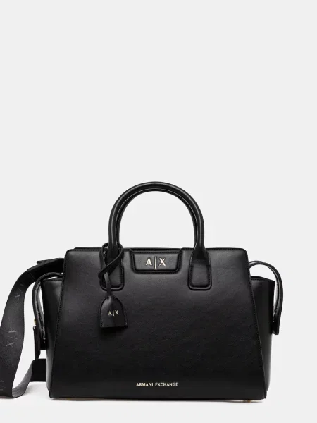 Armani Exchange geantă negru