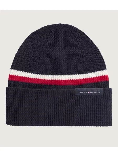 Tommy Hilfiger Căciulă cu adaos de lână roșu