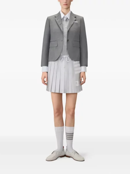 Fustă Thom Browne cu cordon gri