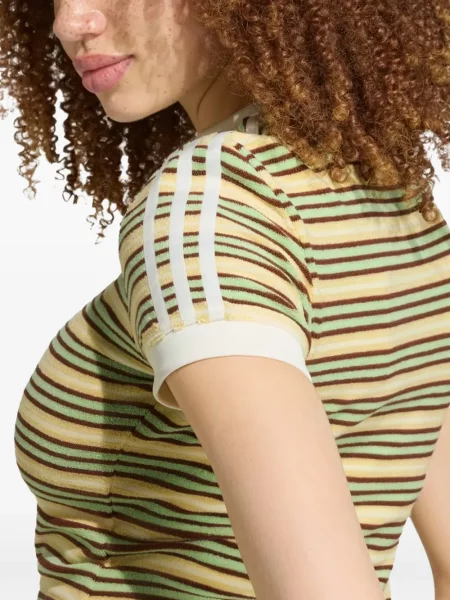 Tricou Adidas cu broderie galben