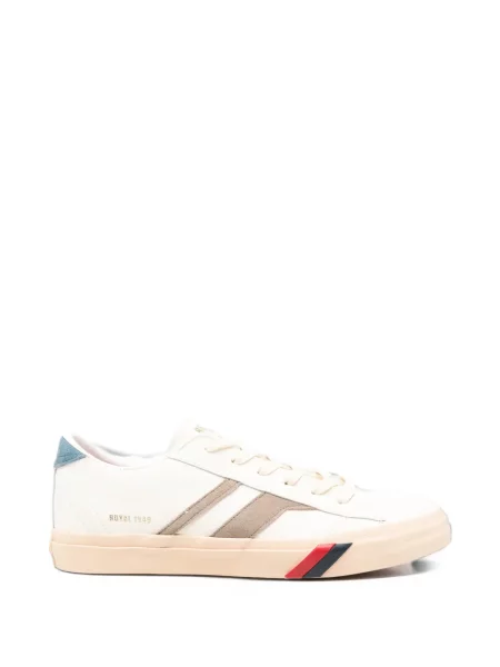 Sneakerși Pro-keds din piele alb