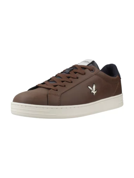Sneakersy Lyle & Scott brązowe