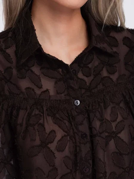 Bluza Ombre plava