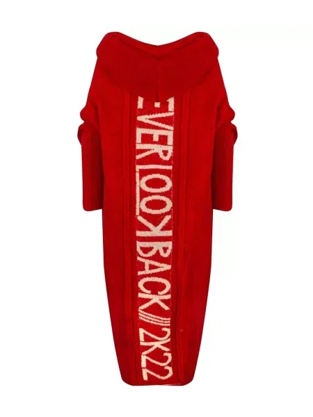 Cardigan Pri de lână lung