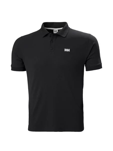 Tricou polo Helly Hansen cu imagine negru