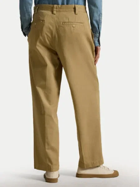 Polo Ralph Lauren Szövet nadrág Straight Fit bézs