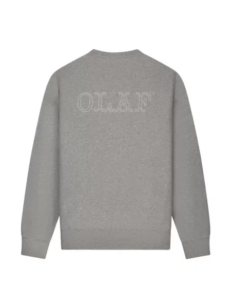 Bluza Olaf Hussein z logo szara
