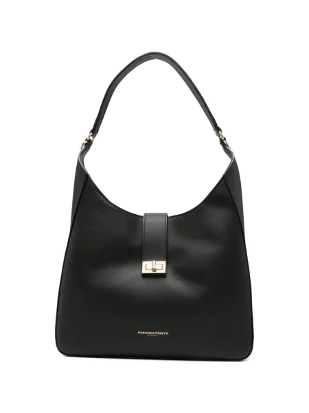 Torba Adrianna Feretti na sprzączkę czarna