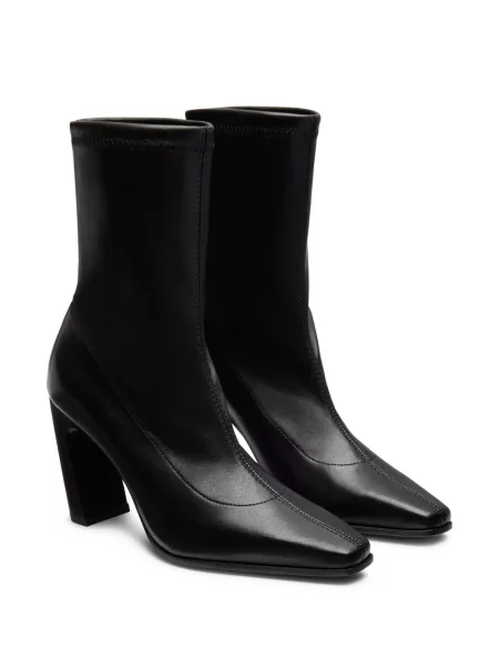 Cizme scurte Stuart Weitzman din piele negru