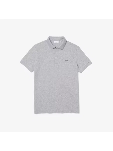 Поло Lacoste серое