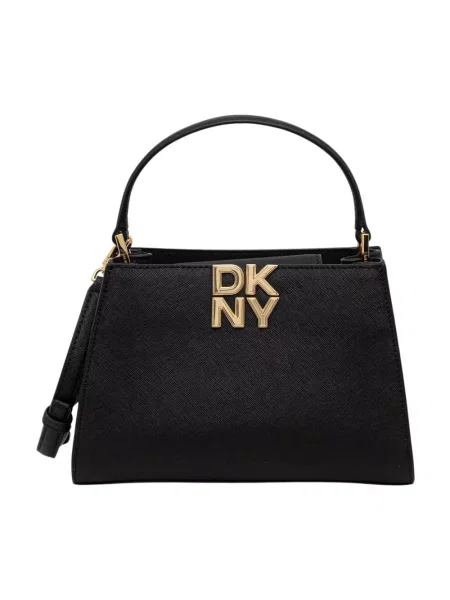 DKNY torebka crossbody skórzana FOSTER czarna