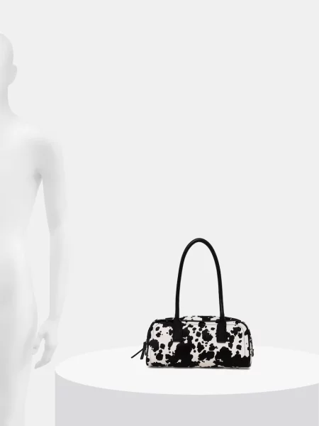 Кожаная сумка-багет Steve Madden