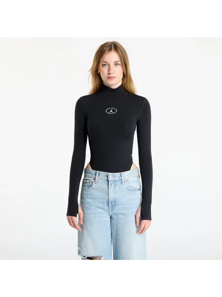 Длинное боди Jordan черное