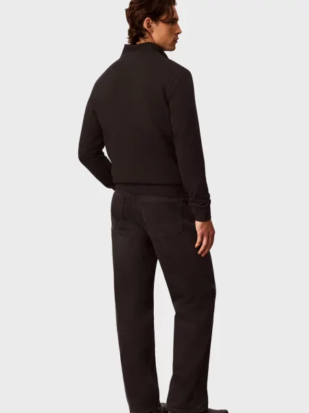 Махровый свитер Calvin Klein черный