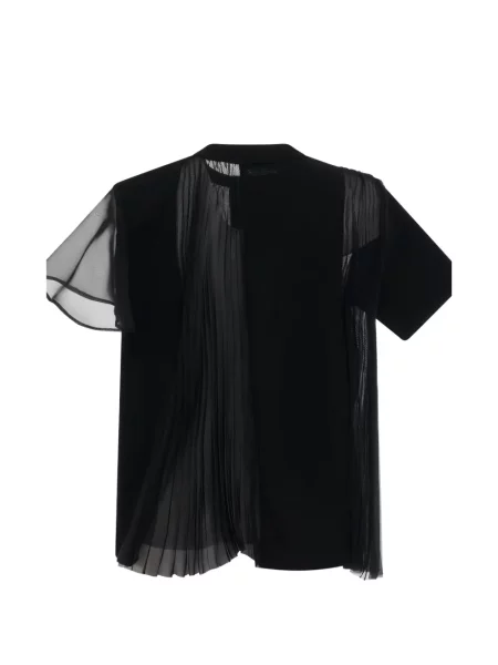 Tricou Sacai cu imagine negru