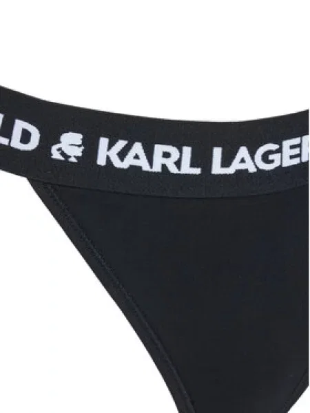 Kupaći kostim Karl Lagerfeld crna