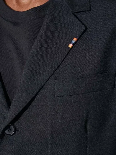 Paul Smith gyapjú kabát fekete