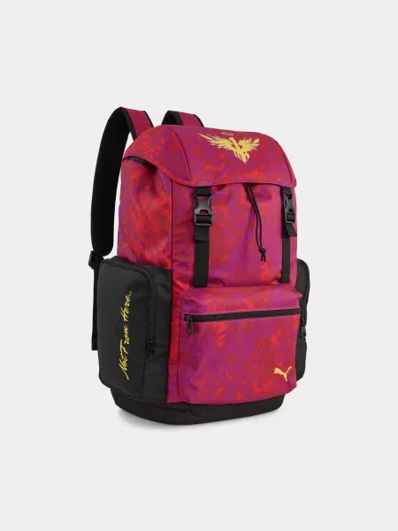 Рюкзак Puma с капюшоном красный