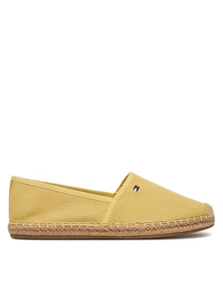 Еспадрили Tommy Hilfiger FLAG CANVAS ESPADRILLE жълто