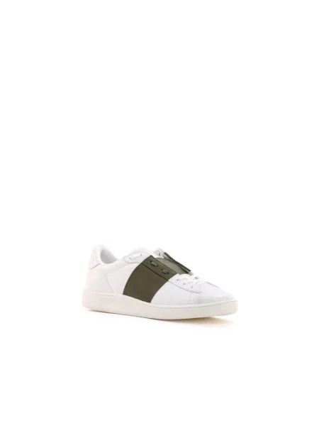 Sneakersy Valentino Open skórzane białe