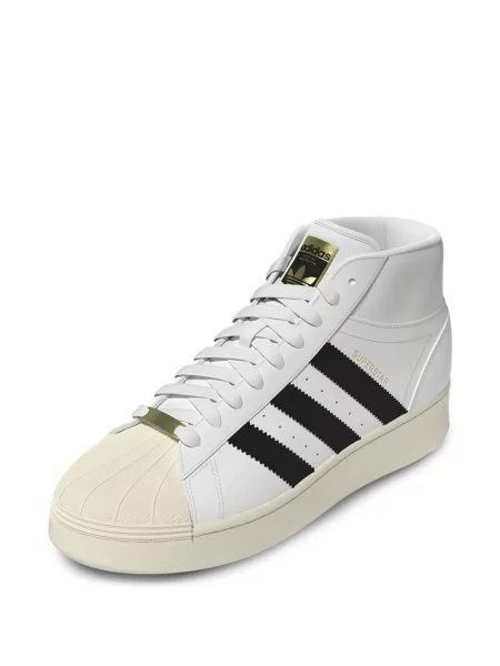 Sneakerși Adidas Superstar cu dungi gri