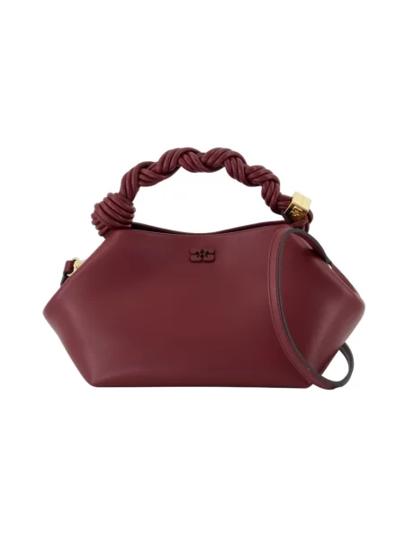 Torebka crossbody Ganni brązowa