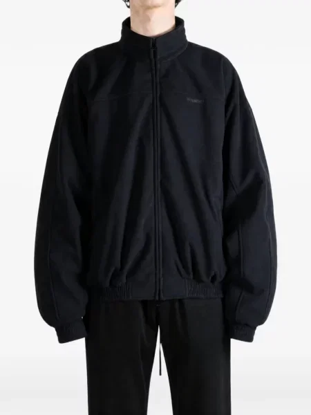 Флийс полар Vetements с автограф черно