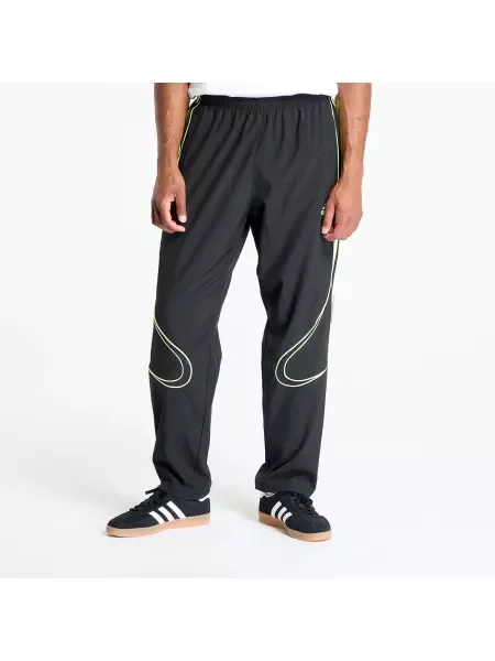 Spodnie adidas Teamgeist Adicolor Track Tracksuit Bottoms Black/ Signal Green S czarne