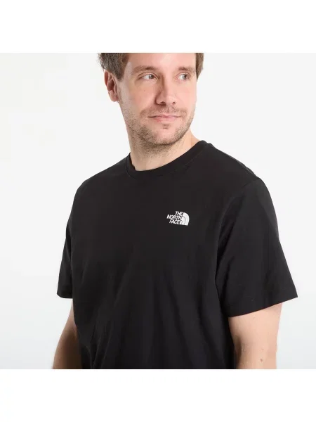 Krátky tričko The North Face s krátkymi rukávmi čierna