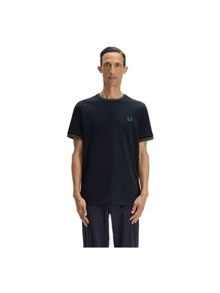 Koszulka Fred Perry niebieska