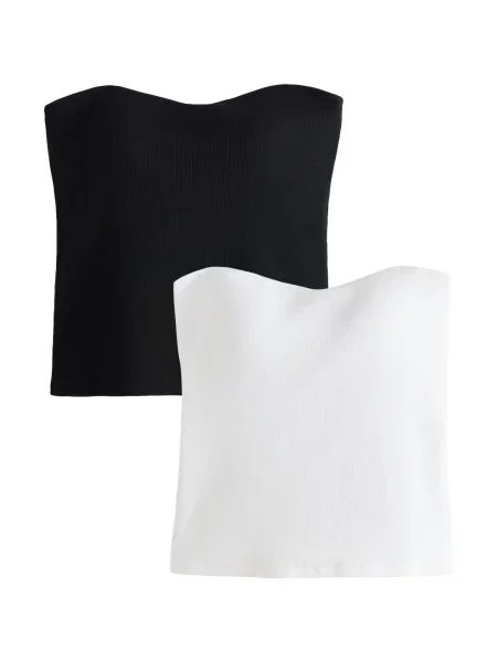 Next Top negru alb