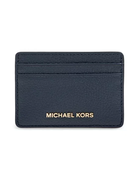 Portfel Michael Kors skórzany niebieski