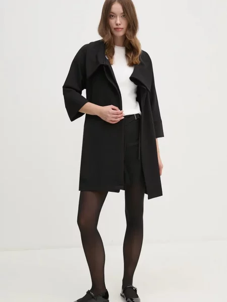 Пальто Joseph Ribkoff перехідне oversize чорний