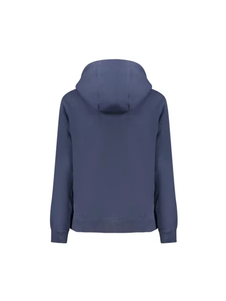 Tommy Hilfiger Bluzy Kobieta XL Bluza z kapturem z długim rękawem niebieski