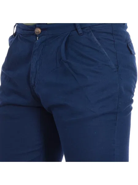 Pantaloni La Martina albastru