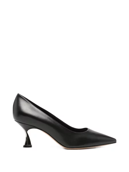 Pantofi cu toc Casadei din piele negru