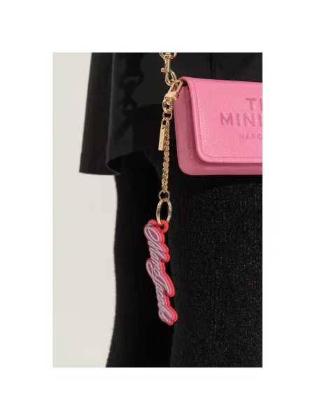 Marc Jacobs Zawieszka Do Torby pink różowa