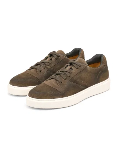 Sneakersy Doucal's brązowe