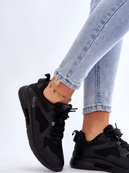 Félcipő Big Star Shoes fekete