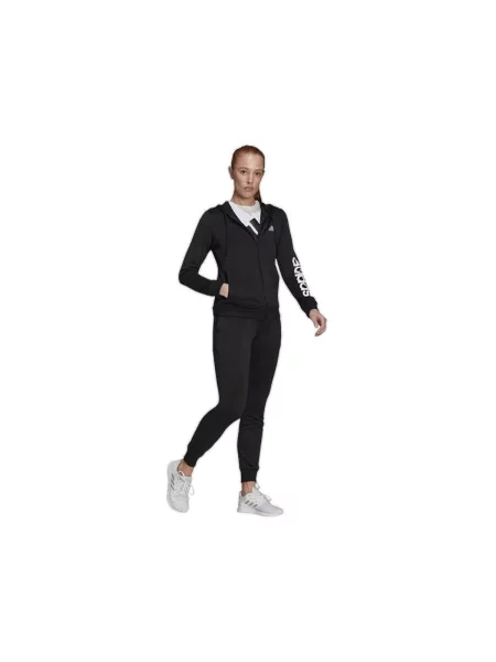 Froté bunda Adidas s autogramom čierna