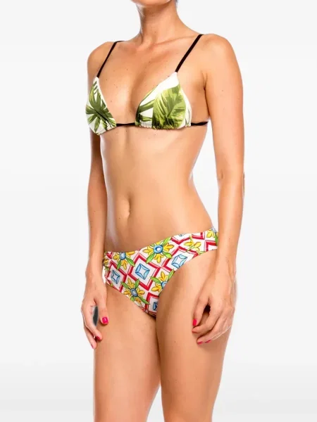 Fodros bikini Mc2 Saint Barth fehér