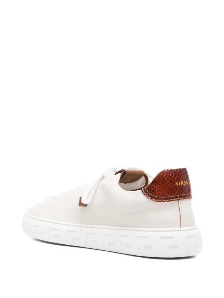Sneakerși Versace din piele