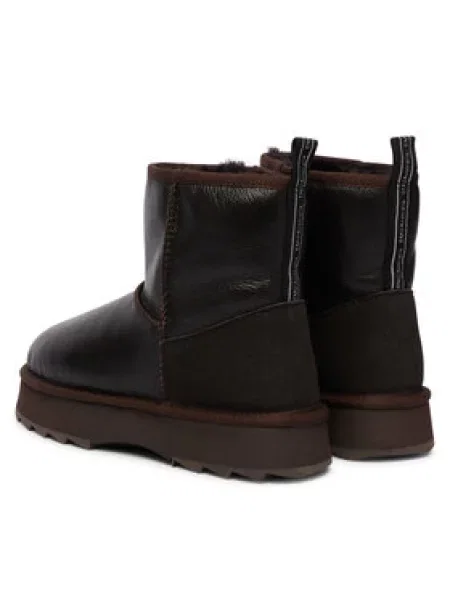 EMU Australia Škornji za sneg Sharky Mini Town Flatform Temno rjava